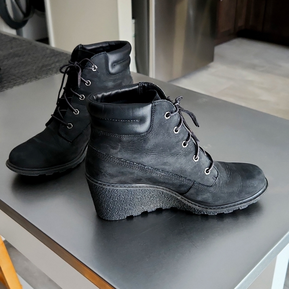 Timberland Earthkeepers Women's Amston Wedge Ankle Booties